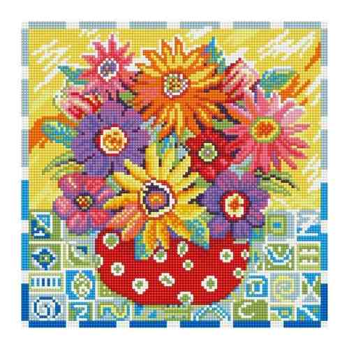 Алмазная мозаика Белоснежка: Цветики-цветочки (квадратные) арт. 101461884404