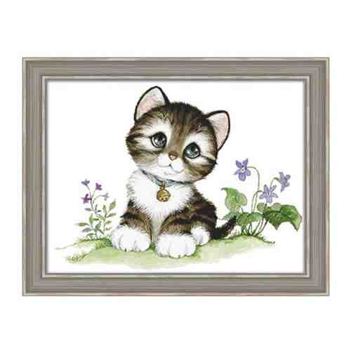 Алмазная живопись Малыш котенок АЖ-1192 арт. 387427063