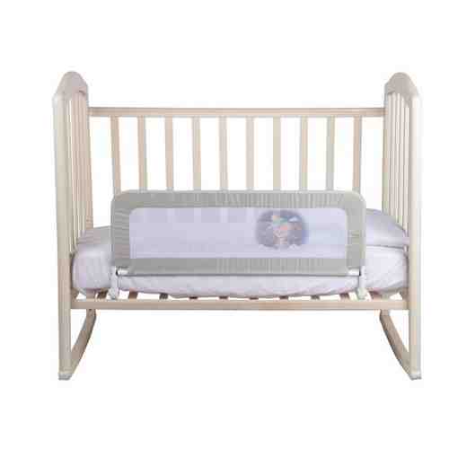 Бортик-ограничитель для детской кроватки Alis с откидной планкой (бежевый), 90х34 см арт. 101419859390
