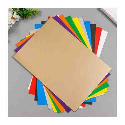 Цветной волшебный картон (набор 10 лист) 10 цв 
