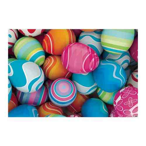 Деревянные пазлы Разноцветные яйца Детская Логика арт. 1736462752