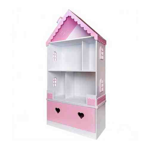 Детская кукольный домик Луиза - бело-розовый арт. 1698348374