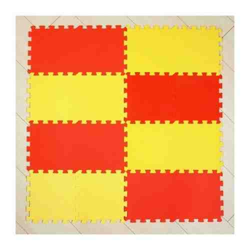 Eco Cover Мягкий пол универсальный, жёлто-красный арт. 101456573953