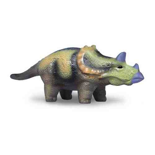 Игрушка-сквиш Maxitoys Антистресс-Динозавр, Трицератопс, 23 см, в Красочном Пакете с Окошком (MT-GP0920193) арт. 101237512417