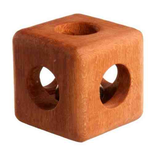 Кубик с бубенцом буковый арт. 101184113844
