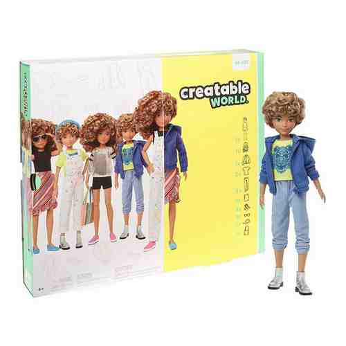 Кукла Creatable World Deluxe Character Kit Customizable Doll dc-220 арт. 730322203