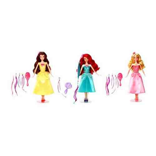 Кукла Disney Princess Модные прически - Бэлль с аксессуарами арт. 348352395