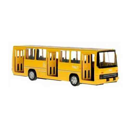 Модель городского автобуса Икарус Технопарк 17 см свет звук арт. 101529207144