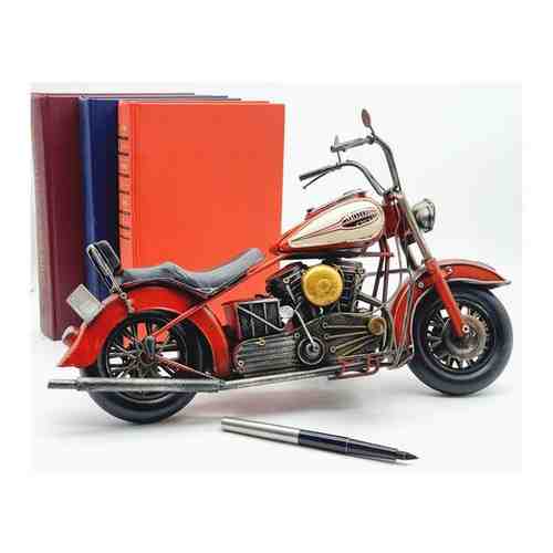 Модель мотоцикла HARLEY-DAVIDSON 1988, металл, 36x14x18 см арт. 101507483738