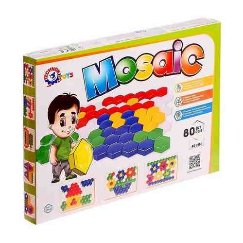 Мозаика для малышей 1, 80 элементов 4 см арт. 100795111140