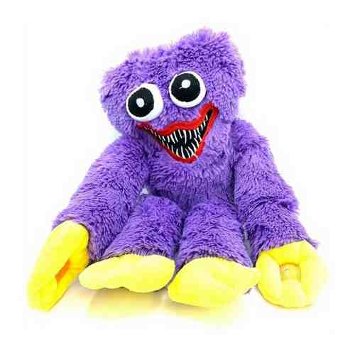 Мягкая игрушка Хагги-Вагги большой 55 см/ Мягкая игрушка с липучими лапами Фиолетовый арт. 101704587378