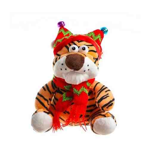 Мягкая игрушка «Тигр в шапке», 15 см арт. 101414748365