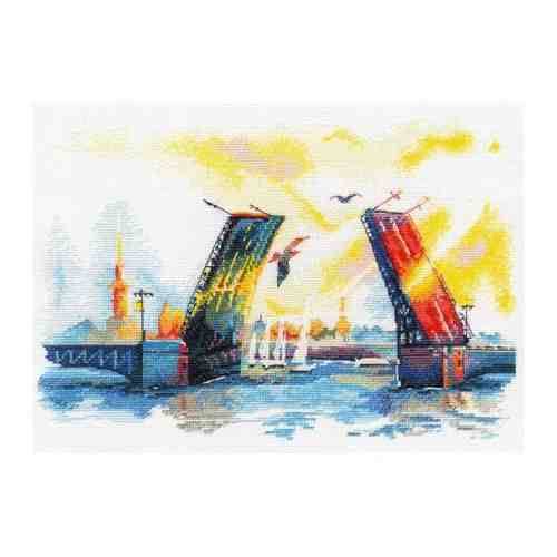 Набор для вышивания «Дворцовый мост», 28x18 см, Овен арт. 101319369727