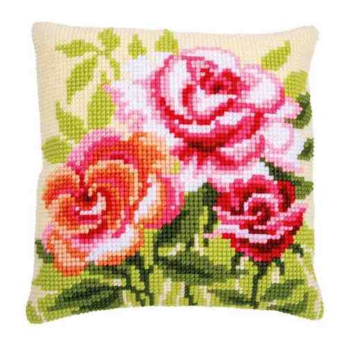 Набор для вышивания подушки Розы арт. 101453920814