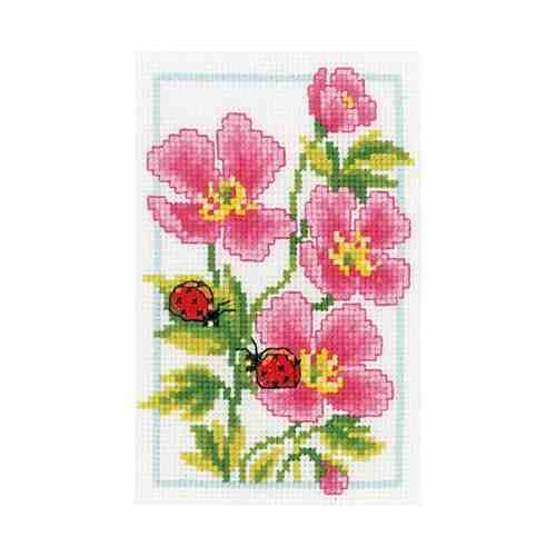 Набор для вышивания Розовая герань арт. 100932231566