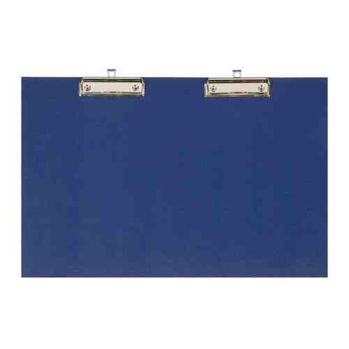 Папка-планшет Attache (А3, до 100 листов, картон/бумвинил, 2 зажима) синяя арт. 101268338267