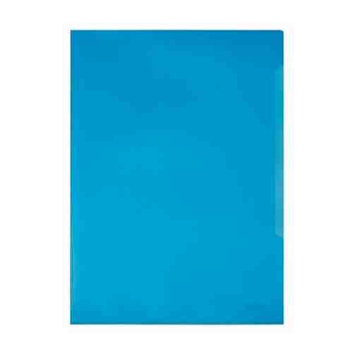 Папка-уголок Durable, А4+, 180мкм, прозрачная синяя ( Артикул 306710 ) арт. 764684301