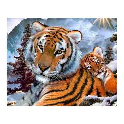 Пазлы Тигр и тигренок Детская Логика арт. 1736464701
