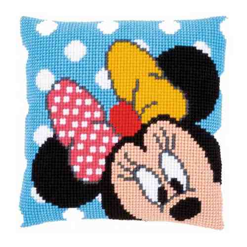 PN-0167234 Набор для вышивания крестом (подушка) Vervaco Disney Minnie Peek-a-boo арт. 101495960208