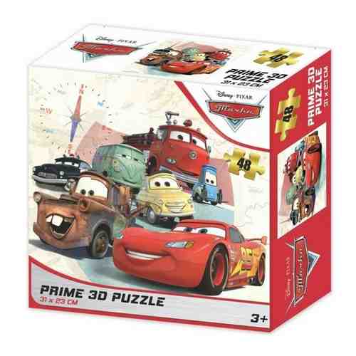 Prime 3D Puzzle: Disney – Тачки 2 (48 элементов) арт. 101224620283