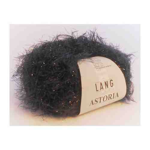 Пряжа Astoria Lang Yarns(Астория), цвет 04 черный, 50гр/70м, 80% полиамид, 20% шерсть, 1 моток. арт. 1423984381