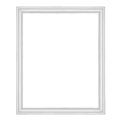 Рама багетная VIDA-ART 30х40см, без стекла и картона, цвет: белый глянцевый арт. 101758841424