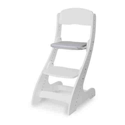 Растущий стул Домовенок белый подушка черная арт. 101533209740