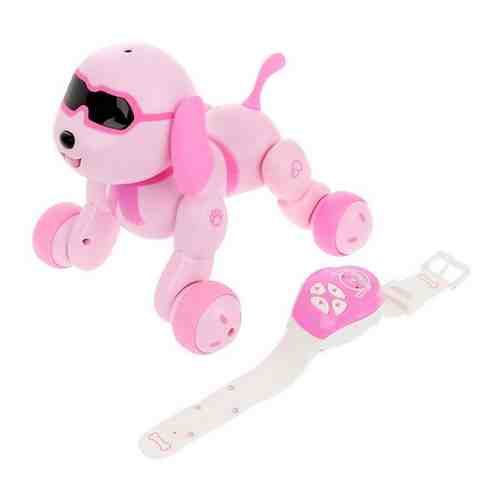 Робот-игрушка радиоуправляемый Собака Charlie, световые и звуковые эффекты, русская озвучка арт. 677443184