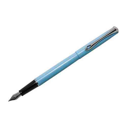 Ручка перьевая DIPLOMAT Traveller Lumi blue M синий D20001070 , 1 шт. арт. 101269661841
