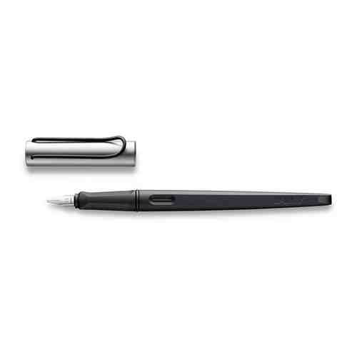 Ручка перьевая для каллиграфии LAMY 011 joy, 1,9 мм Черно-серебристый арт. 600463380
