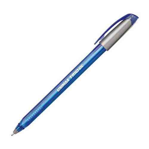 Ручка шариковая масляная Unimax Trio DC Tinted синяя (толщина линии 0.5 мм), 722465 арт. 908689579