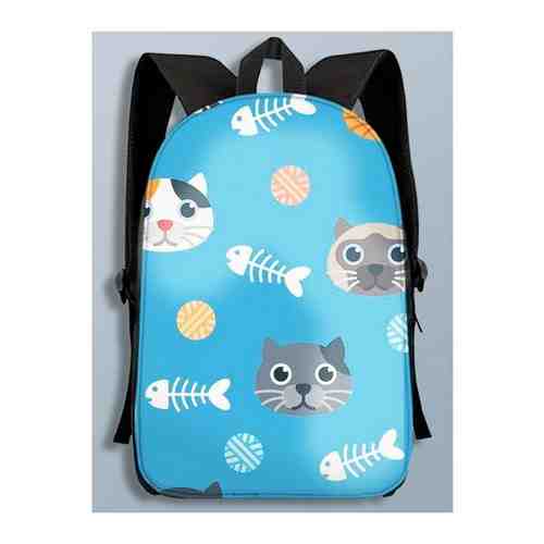 Рюкзак кот (животное, котик, кавай, мяу, милота) - 172 А3 арт. 101767680850