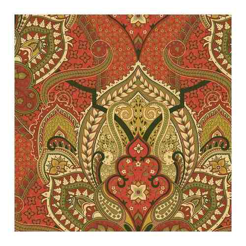 Ткань для пэчворка Peppy Тайны Марокко, 50х55 см, 146+-5 г/м2, 100% хлопок, красный арт. 100823402210