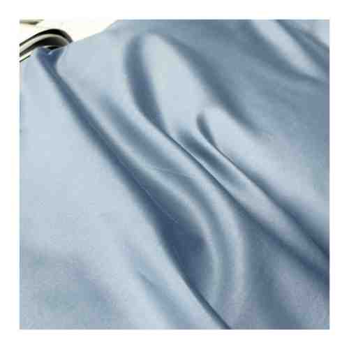 Ткань для постельного белья Синий лен, Мако-сатин, ширина 250 см, длина отреза 9 метров, 100% египетский хлопок арт. 101419931488