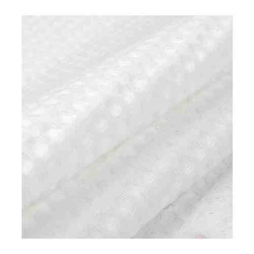 Ткань для шитья вафельное полотно, премиум, клетка, ширина 150 см, отрез 3 м. арт. 101759925065