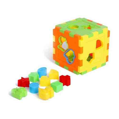 ВисмаS Развивающая игрушка-сортер «Куб» со счётами арт. 101462398271