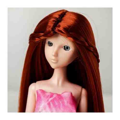 Волосы для кукол Прямые с косичками размер маленький, цвет 13 4275542 . арт. 894480663