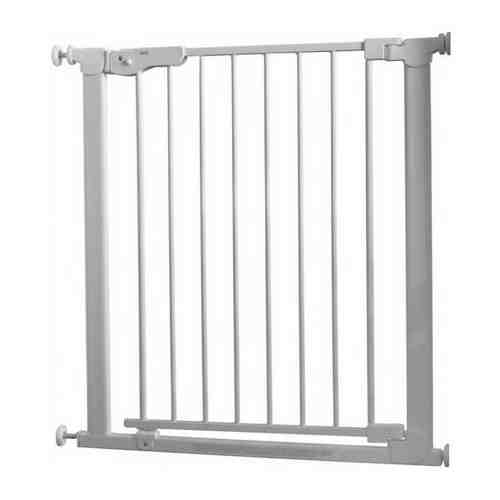 Ворота безопасности 74,5 - 121,5 см Safe & Care Белые без доводчика (Проем 107,5 - 114,5 cм) арт. 1663766530