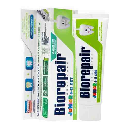 Зубная паста Biorepair Junior со вкусом мяты (от 6 до 12 лет) арт. 100497894767