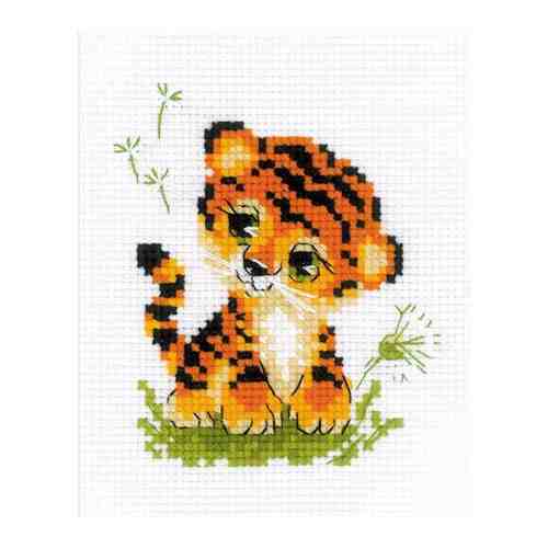 1995 Набор для вышивания Риолис 'Крошка тигр' 13*16см арт. 1477417422