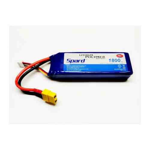Аккумулятор Li-Po Spard 1800mAh, 11,1V, 75C, XT60 - YTA013 арт. 101381760929
