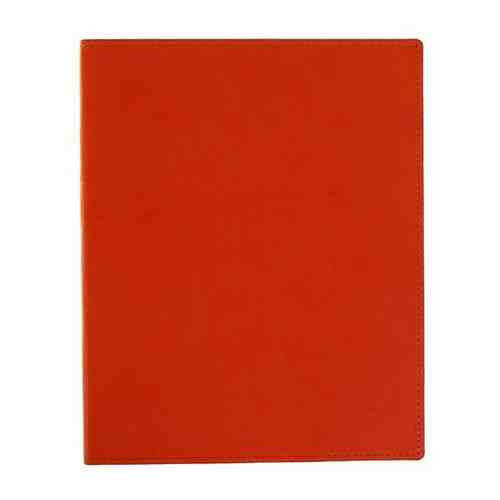 Арго-Книга Бизнес-блокнот А4, 96 листов «Премиум», обложка из искусственной кожи, оранжевый арт. 101448323063