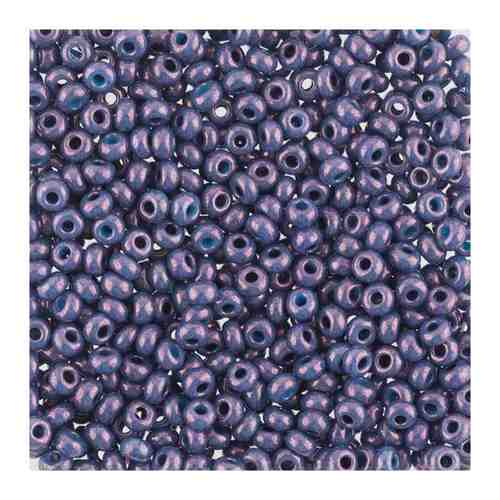 Бисер круглый PRECIOSA 7, 10/0, 2,3 мм, 500 г, (Ф464), сине-сиреневый арт. 101190097690