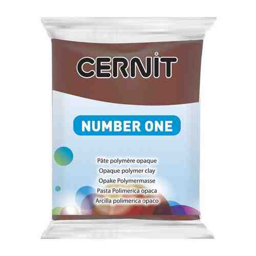 CE0900056 Пластика полимерная запекаемая 'Cernit № 1' 56-62 гр. (800 коричневый) арт. 352645304
