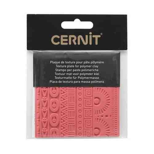 CE95019 Текстура для пластики резиновая 'Геометрия', 9*9 см. Cernit арт. 101178387002