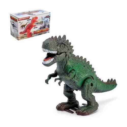 Динозавр «Рекс» работает от батареек, световые и звуковые эффекты, микс арт. 101456555365
