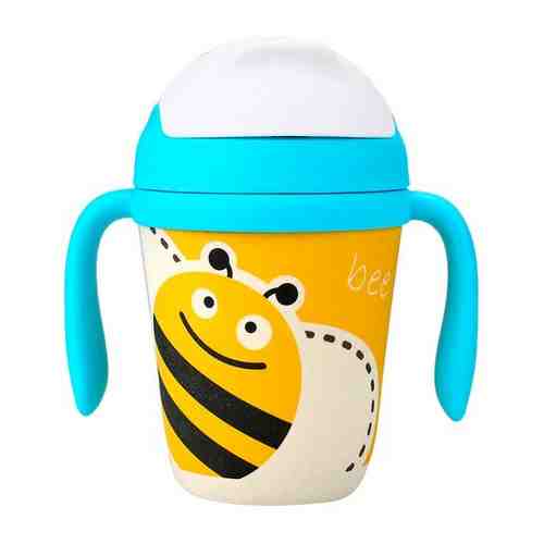 Eco Baby Поильник Пчелка, 350 мл Желтый арт. 100614910265