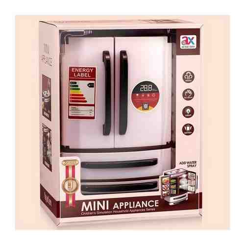 Холодильник детский игрушка с холодным паром светом и звуками (6748A) арт. 101722744142