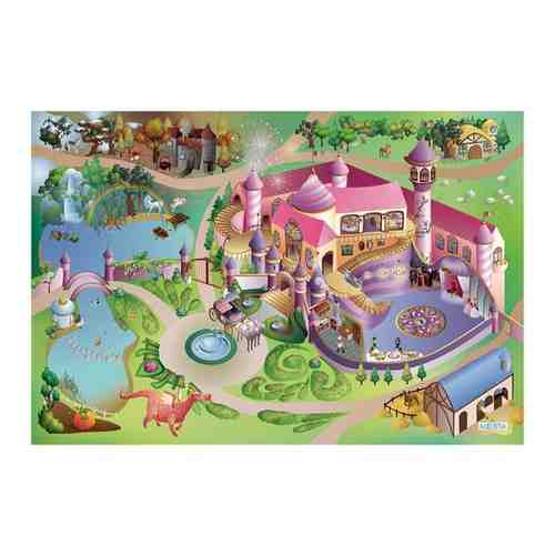 Игровой коврик Замок принцессы 150х100 см арт. 1469936967
