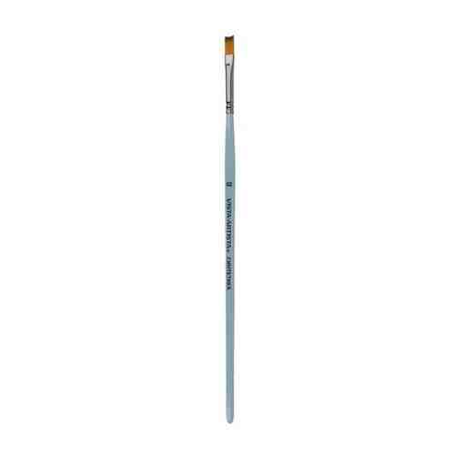 Кисть Vista-Artista синтетика, плоская, 10 шт, короткая ручка, №02 (50232-02) арт. 101268316681